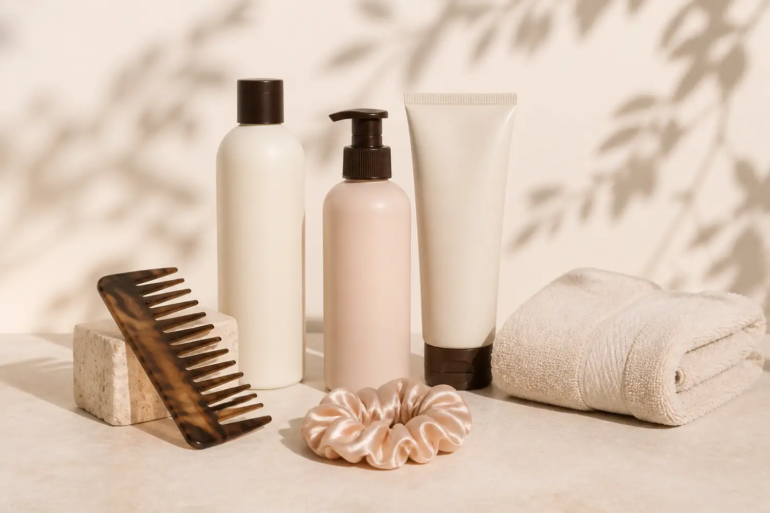 Keratin treatment aftercare products for smooth hair